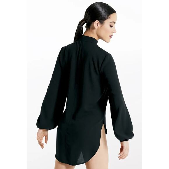 Dance Costume Balera D11400 Small Adult White Dress Contemporary - Picture 2 of 3